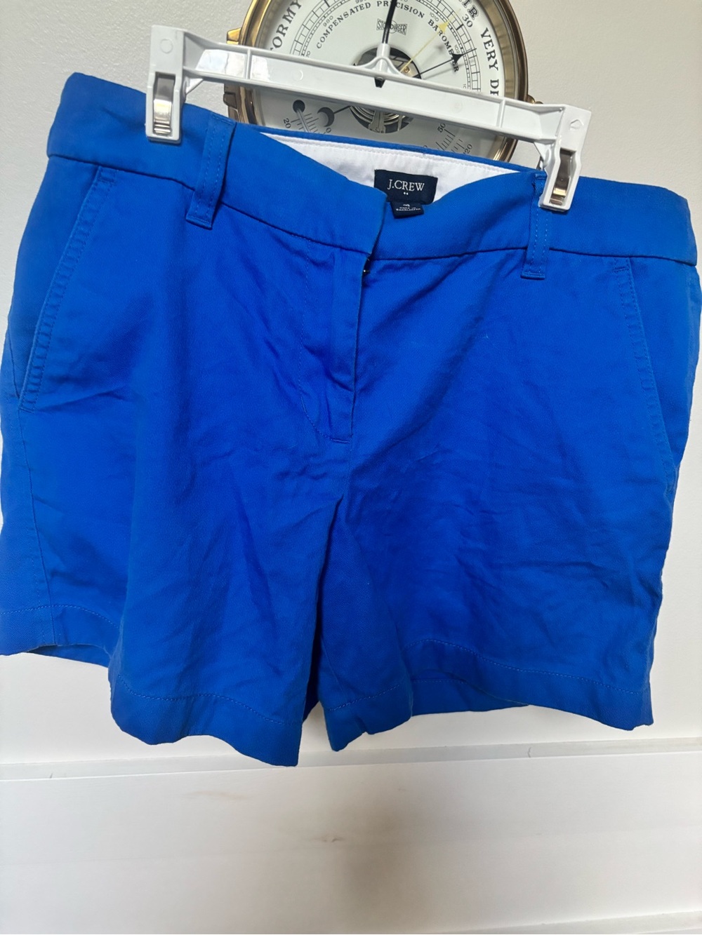J. Crew Women’s Bright Blue Cotton Shorts size 4
